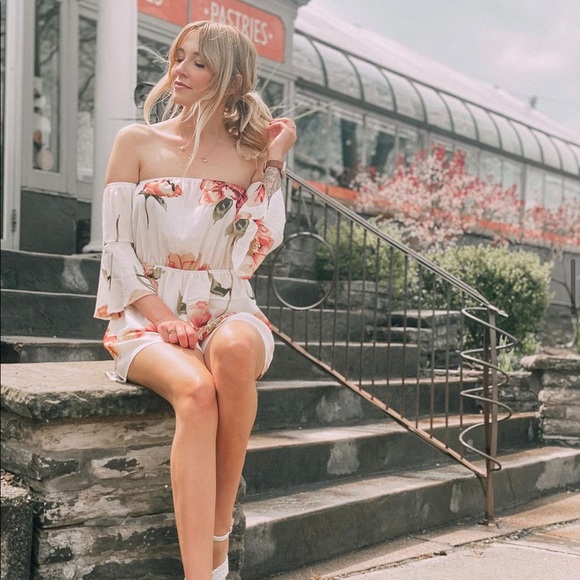 Floral Romper